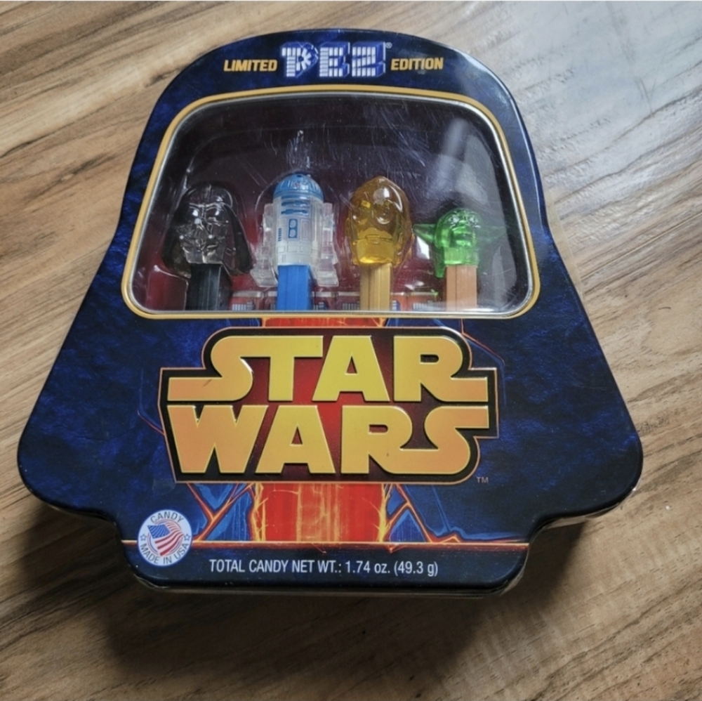 Star Wars Pez Collector Set Tin